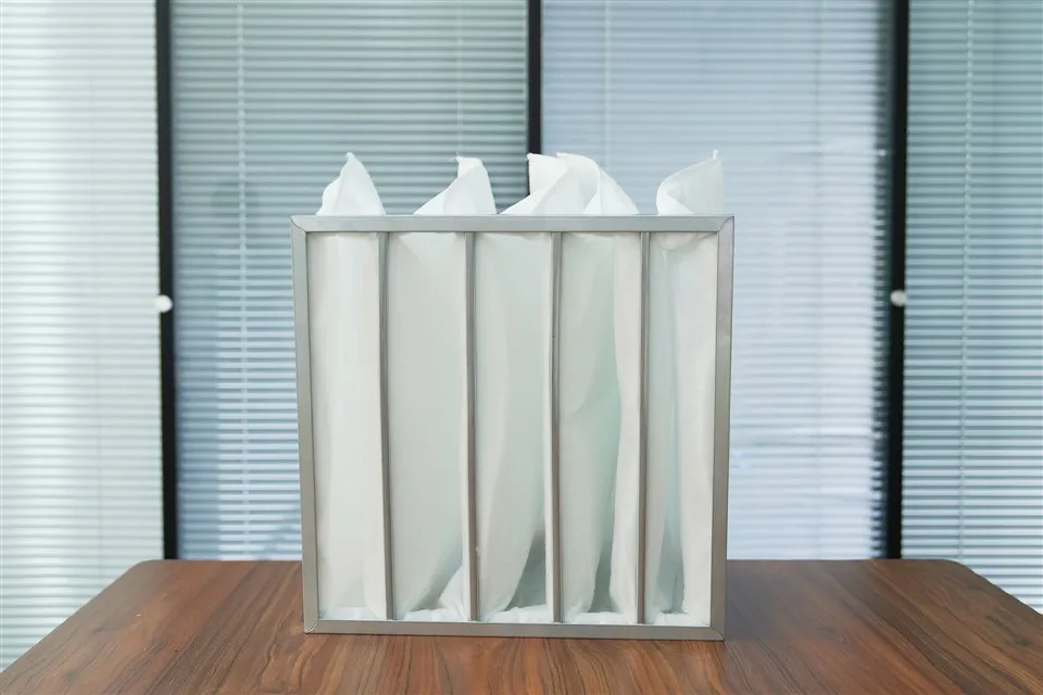 Scagairí Mála Bailiúcháin Dust d'Fheidhmchláir Thionsclaíoch Scagaire Póca HVAC/Spraebooth