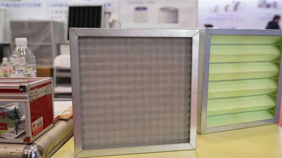 Scagairí HVAC Ísealfhriotaíocht Scagaire Aeir Mogall níolón Innigh