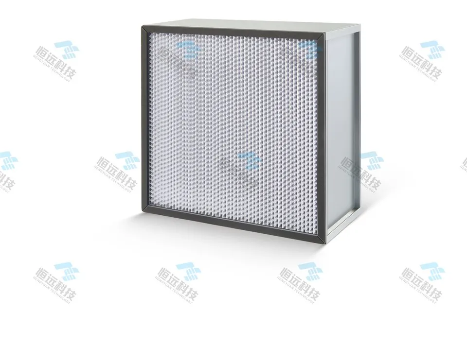 Scagairí HEPA Diaphragm sa seomra glan agus scagairí hepA scairt sa seomra oibriúcháin