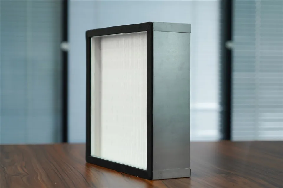 OEM Factory Hight Éifeachtach H 13 14 Scagaire Aeir HEPA le Alúmanam nó Fráma Galvanized Fresh Micron 99.99% Hepa Air Scagaire